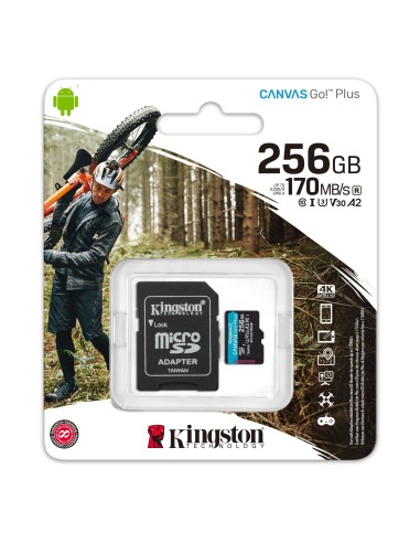 Memoria Micro SD / adaptador SD de 256Gb