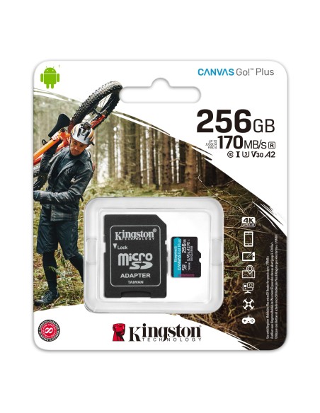 Memoria Micro SD / adaptador SD de 256Gb