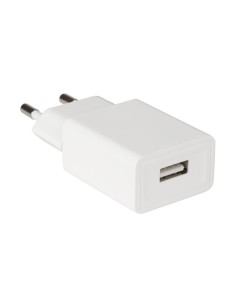Alimentador USB 5V 2.4A blanco