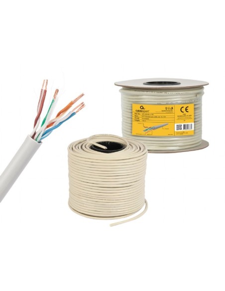 Bobina de cable UTP Cat5e 100Mts. flexible
