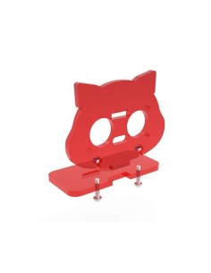 SOPORTE DE MONTAJE PARA SENSOR DE ULTRASONIDOS HC-SR04 CON TORNILLOS 2