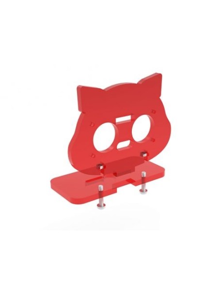 SOPORTE DE MONTAJE PARA SENSOR DE ULTRASONIDOS HC-SR04 CON TORNILLOS