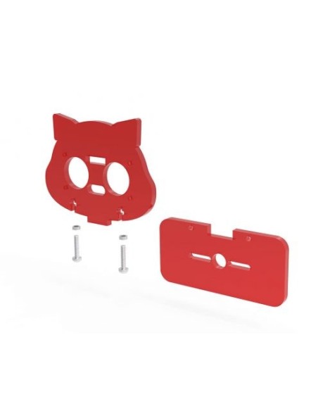 SOPORTE DE MONTAJE PARA SENSOR DE ULTRASONIDOS HC-SR04 CON TORNILLOS