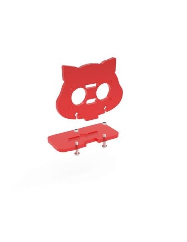 SOPORTE DE MONTAJE PARA SENSOR DE ULTRASONIDOS HC-SR04 CON TORNILLOS