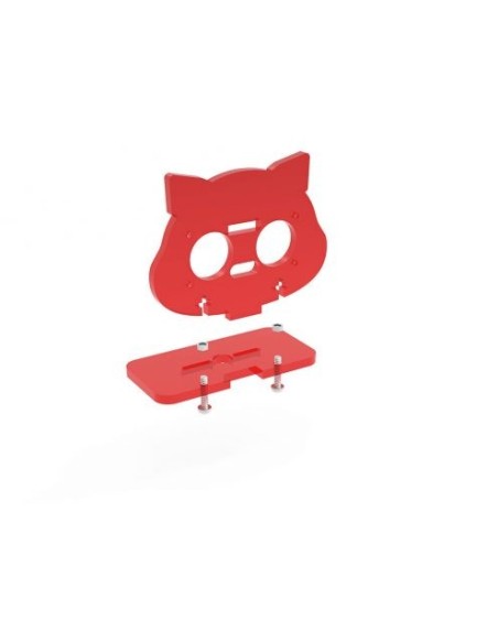 SOPORTE DE MONTAJE PARA SENSOR DE ULTRASONIDOS HC-SR04 CON TORNILLOS