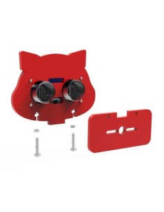 SOPORTE DE MONTAJE PARA SENSOR DE ULTRASONIDOS HC-SR04 CON TORNILLOS