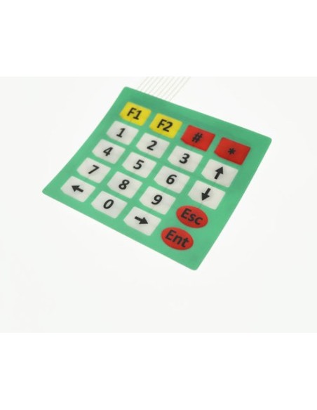 TECLADO DE MEBRANA 4x5 20 TECLAS