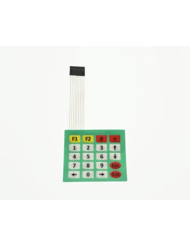 TECLADO DE MEBRANA 4x5 20 TECLAS