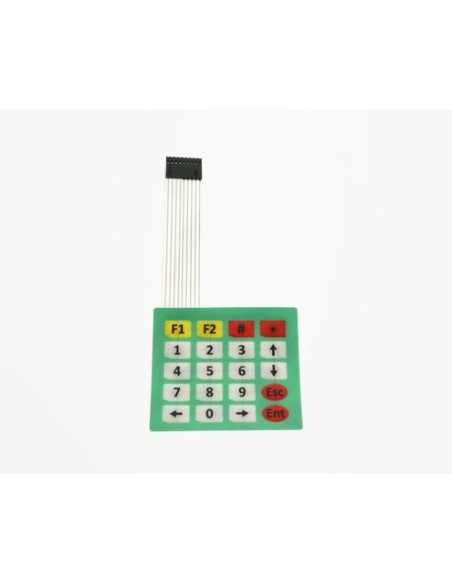 TECLADO DE MEBRANA 4x5 20 TECLAS