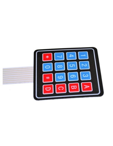 TECLADO MEMBRANA 4X4