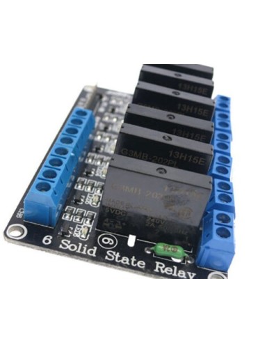 MODULO RELE 5V SSR 6CH