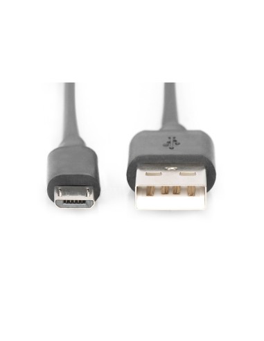 Cable 3mts USB-A / Micro USB 2.0 negro