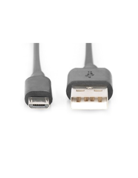 Cable 3mts USB-A / Micro USB 2.0 negro