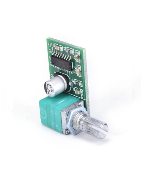 AMPLIFICADOR DE AUDIO STEREO 5V 3W CON INTERRUPTOR & VOLUMEN