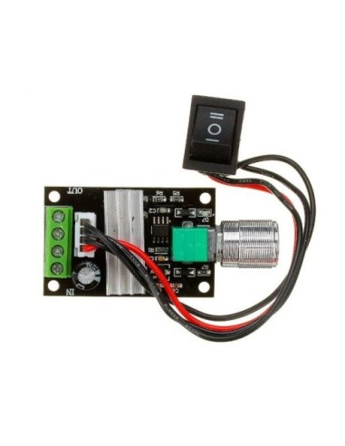REGULADOR PWM MOTOR DC 3A 6÷28V Con Inversión de Giro