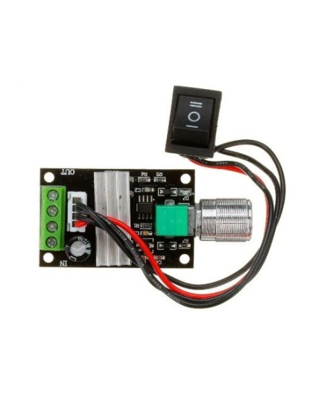REGULADOR PWM MOTOR DC 3A 6÷28V Con Inversión de Giro
