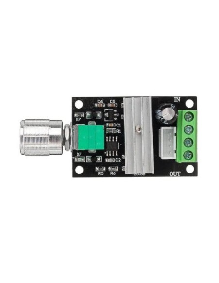 REGULADOR PWM MOTOR DC 3A 6÷28V Con Inversión de Giro