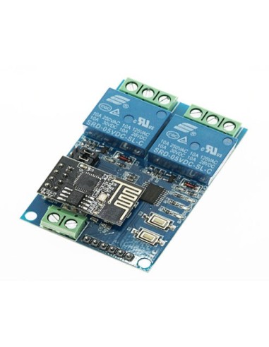 MÓDULO DE RELÉ WIFI DE 2 CANALES (IOT)