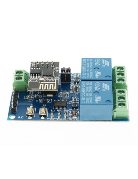 MÓDULO DE RELÉ WIFI DE 2 CANALES (IOT)