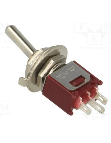 MINI CONMUTADOR SUBMINIATURA 1C2P ON-ON