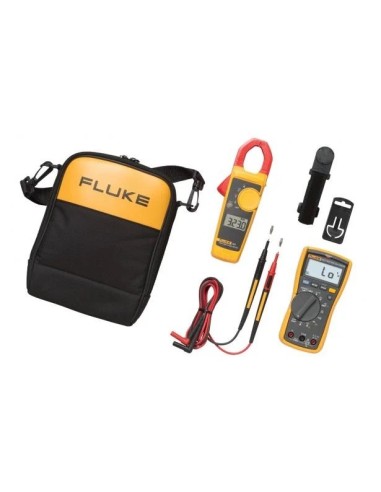 Kit combinado de multímetro para electricistas Fluke 117/323