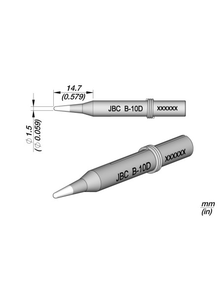 PUNTA JBC 1.5MM PARA 14S 0150409