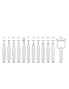 PUNTA JBC 1.2MM 30ST/40ST 0300707 2