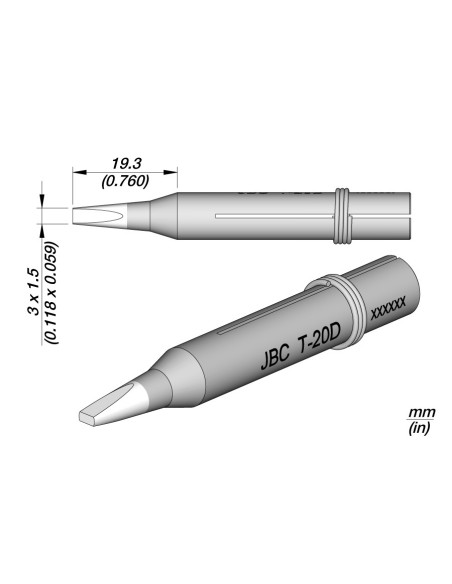 PUNTA JBC 3X1.5 30/40S/SL2020  0300509