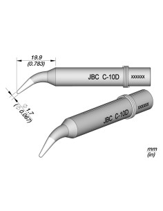 PUNTA JBC CURVA 1.7MM 55N 0550400