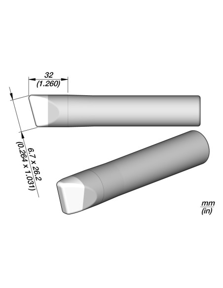 PUNTA RECAMBIO JBC SENIOR 325S LARGA DURACION