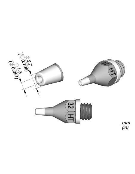 PUNTA DESOLDADOR DST 1.3X2.7 0321400