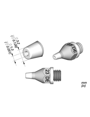 PUNTA DESOLDADOR DST 1.3X3.2 0320600