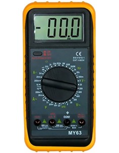 MULTIMETRO DIGITAL 600V 10A 20KHz