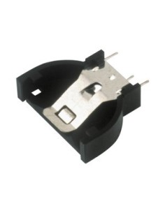 PORTAPILAS BOTON 20MM VERTICAL PCB