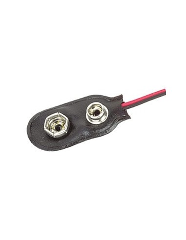 PORTAPILAS PILA 9V RECTO