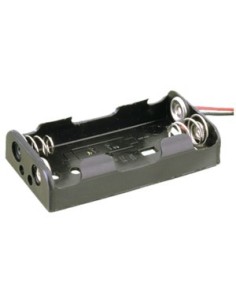 PORTAPILAS 2 PILAS R6  AA CON HILO