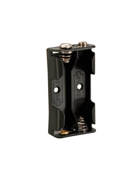 PORTAPILAS 2 PILAS AA CON CLIP