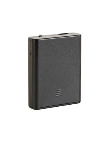 PORTAPILAS 4  PILAS AA R6 CON CONECTOR USB + INTERRUPTOR