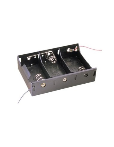 PORTAPILAS 3 PILAS R20  D