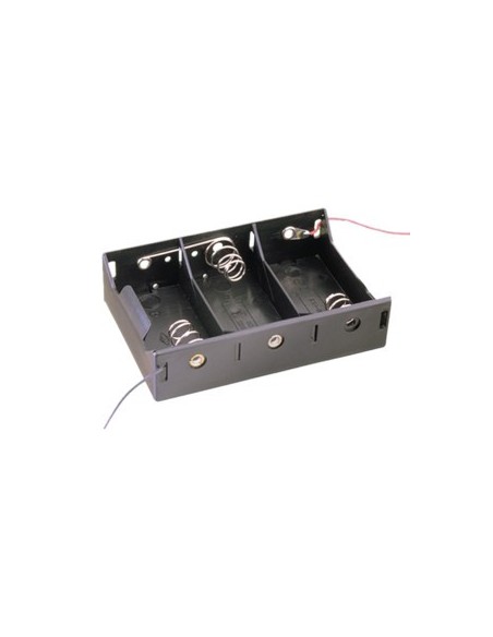 PORTAPILAS 3 PILAS R20  D