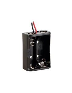 PORTAPILAS PARA 2 PILAS N (CON HILOS)