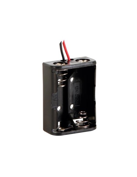 PORTAPILAS PARA 2 PILAS N (CON HILOS)