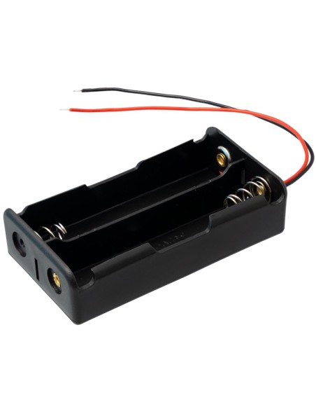 PORTAPILAS 2 BATERIAS18650 CON CABLE