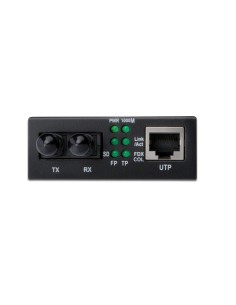 Gigabit Media Converter, RJ45 / ST 2