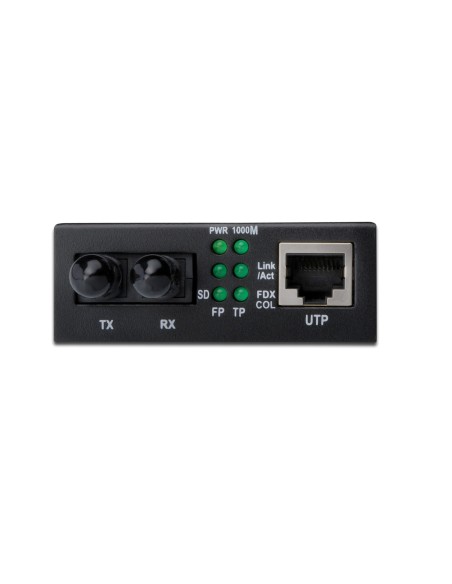 Gigabit Media Converter, RJ45 / ST