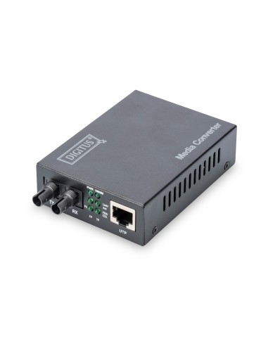 Gigabit Media Converter, RJ45 / ST