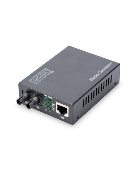 Gigabit Media Converter, RJ45 / ST