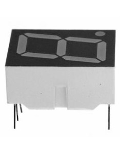 DISPLAY 7-SEGMENTS ROJO 0.56" CATODO COMUN 14.2mm 2