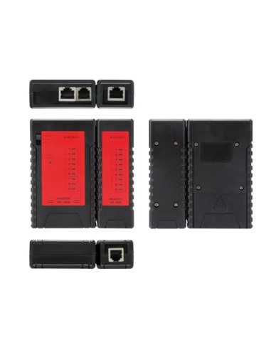 TESTER CABLE RED RJ45/12/11/10
