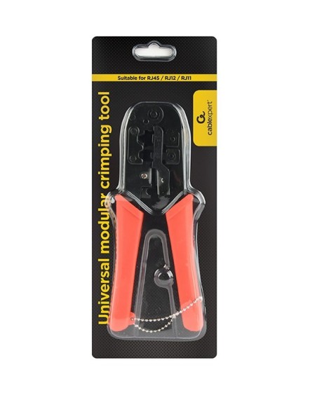 Herramienta de prensa modular universal, RJ45 / RJ12 / RJ11